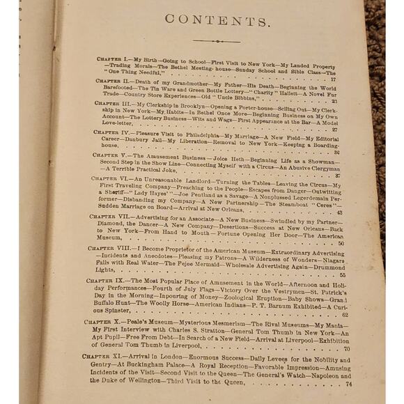 1889 Struggles And Triumphs Or Sixty Yrs Recollections of PT Barnum Antiquarian - Picture 6 of 16